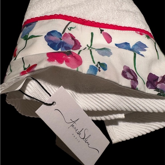 Anne de Solene Paris Capucine hand towel extra large ➡️SOLD OUT - Picture 3 of 6